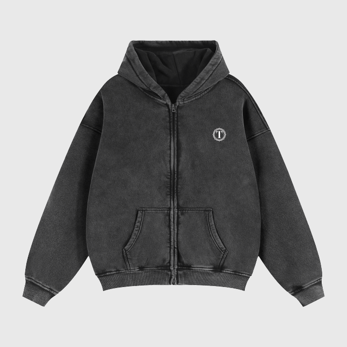 Young, Rich, Tasteless Boxy Hoodie