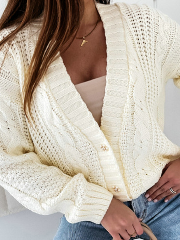 Cable Knit Cardigan