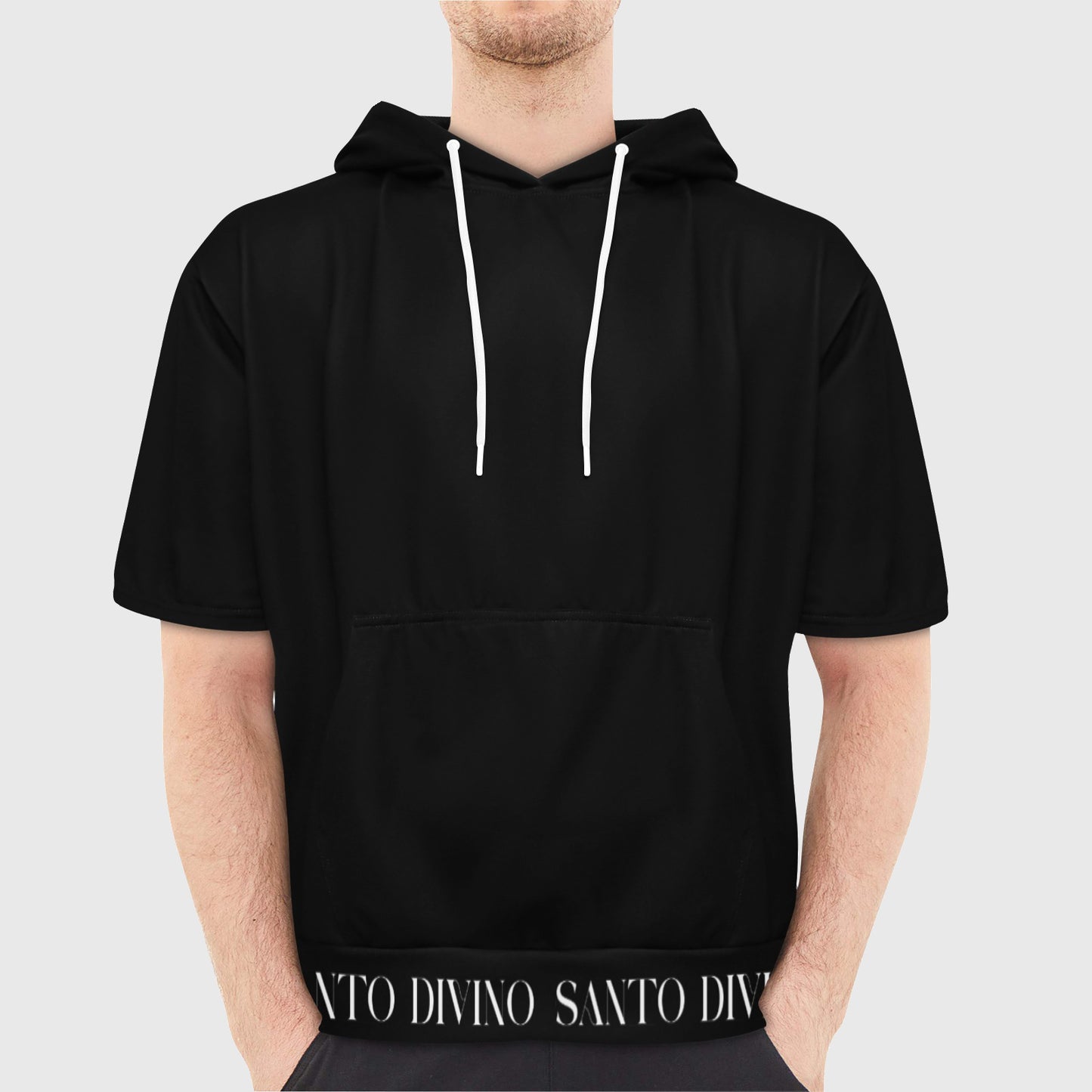 SANTO DIVINO Short Sleeve Hoodie