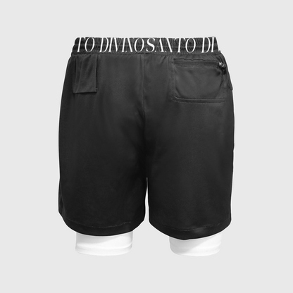 Pantalones cortos de compresión SANTO DIVINO Poseidon