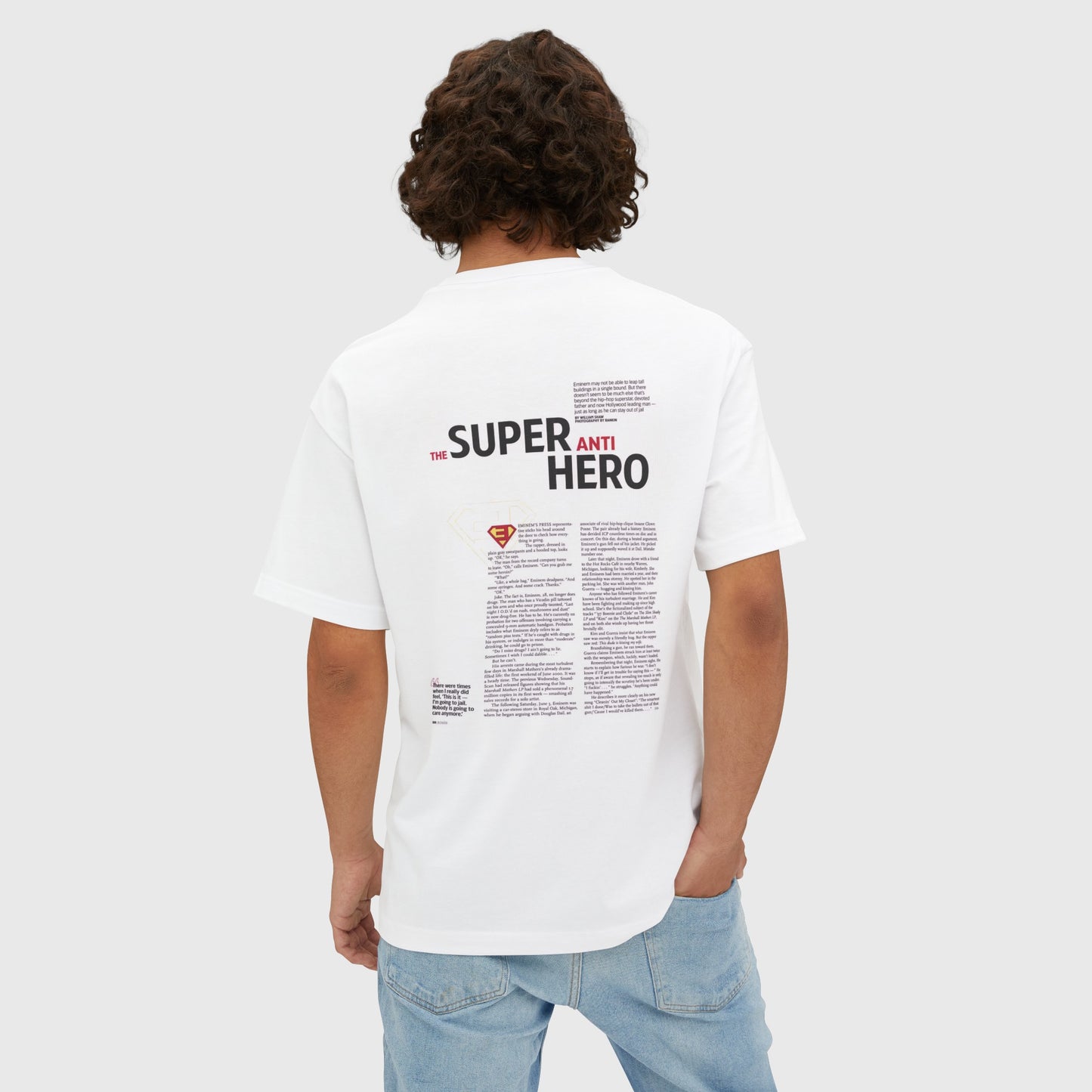 Oversized Super Anti-Hero Tee