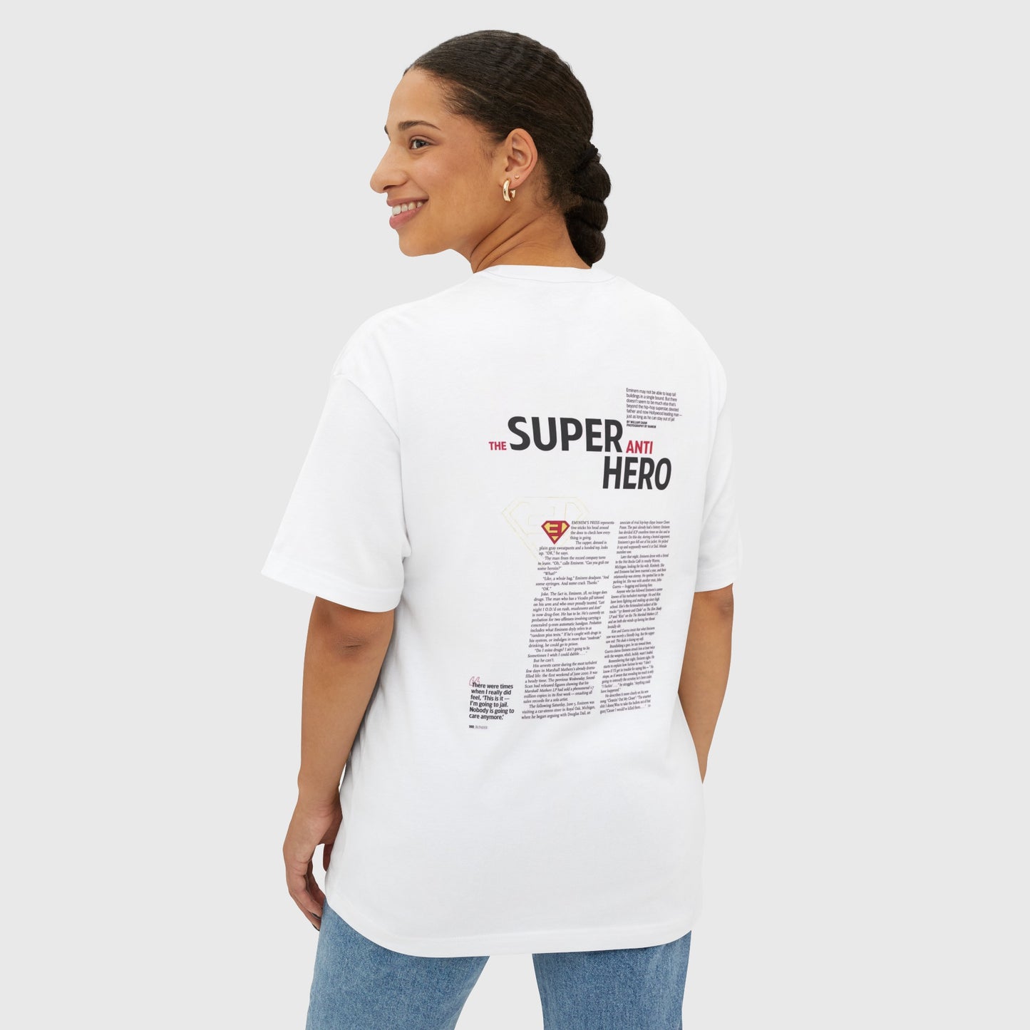 Oversized Super Anti-Hero Tee