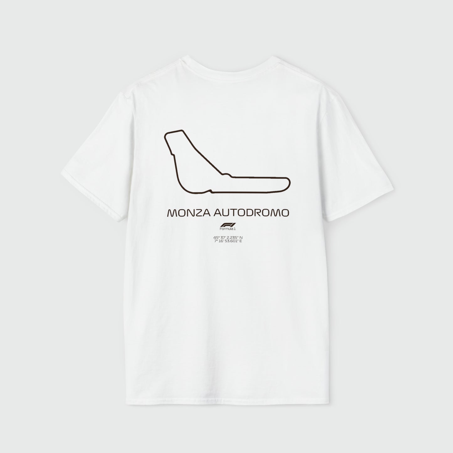 Camiseta unisex de pista del autódromo de F1 Monza