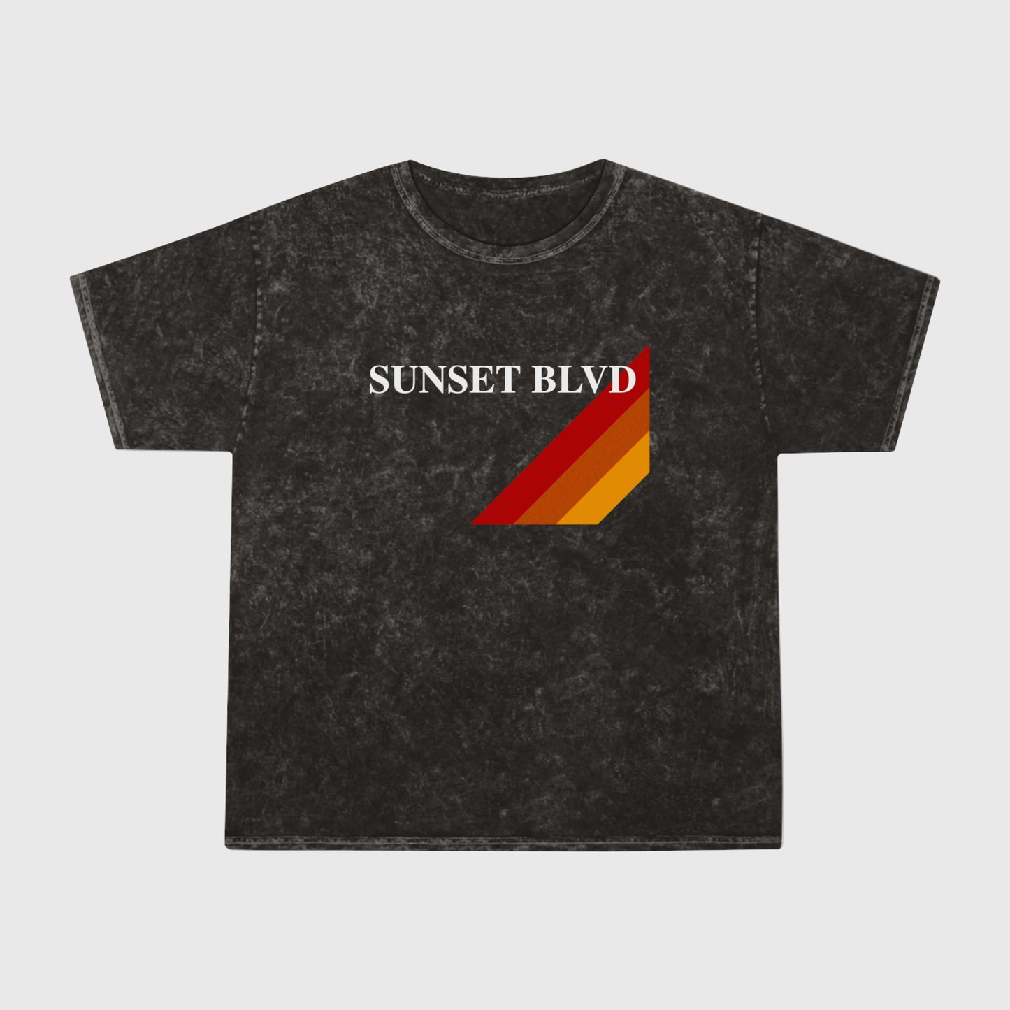 Sunset Blvd. Unisex Mineral Wash Tee