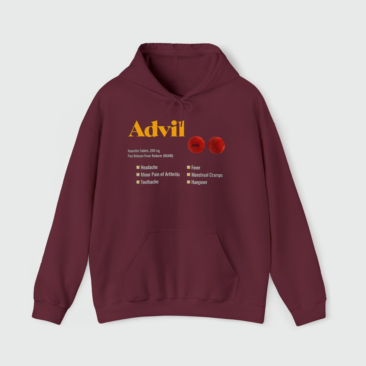 Advil Unisex Hoodie