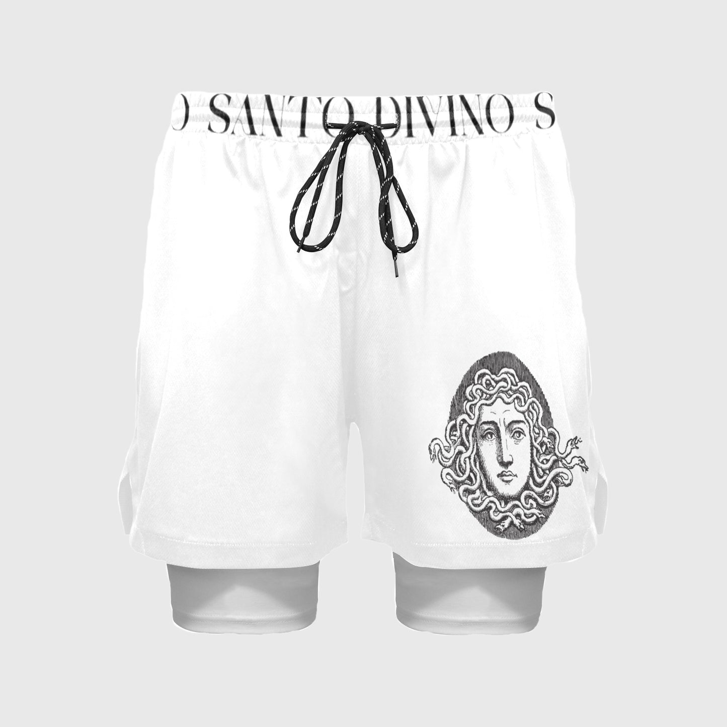 SANTO DIVINO Medusa Compression Shorts