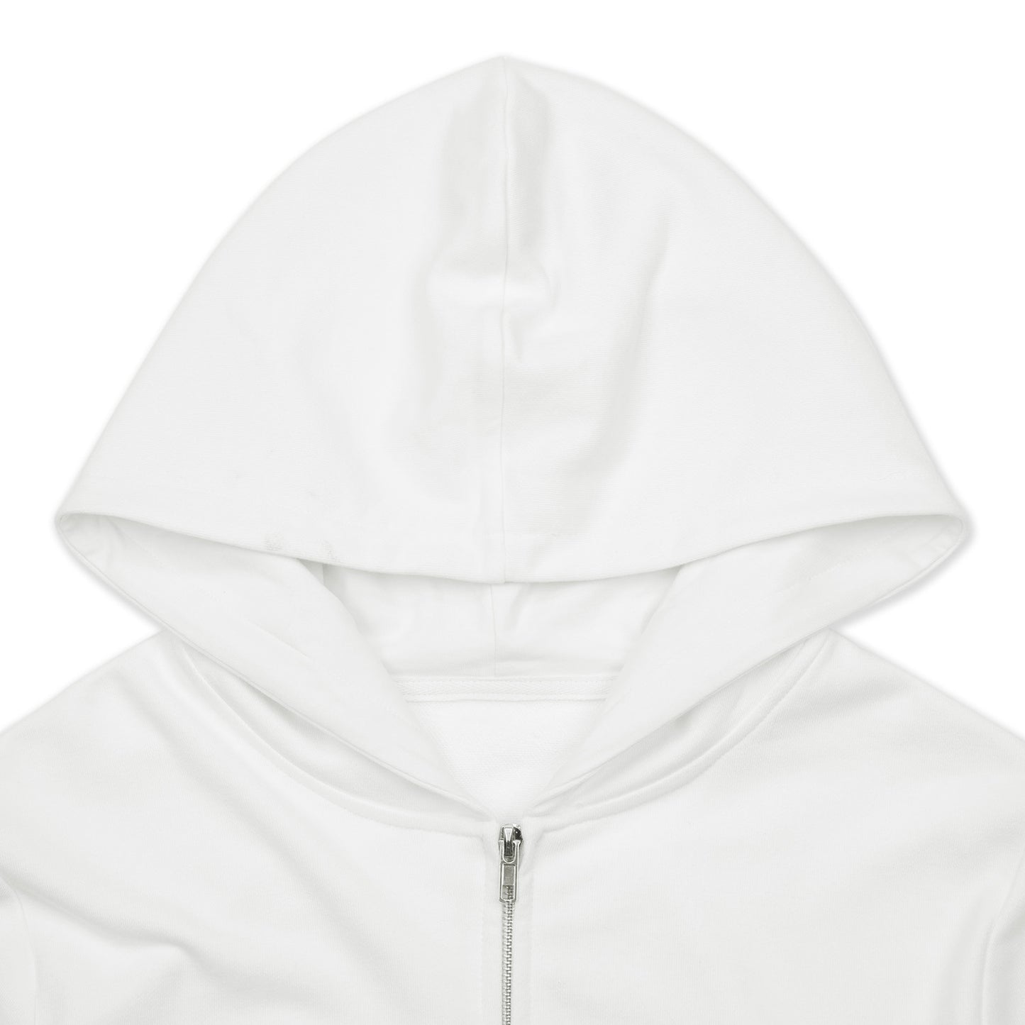 Women's SANTA DIVINA Zip Up Crop Hoodie