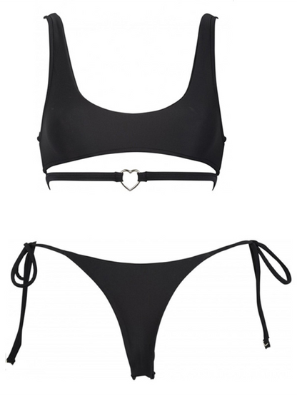 Two-Piece Heart Ring Bikini